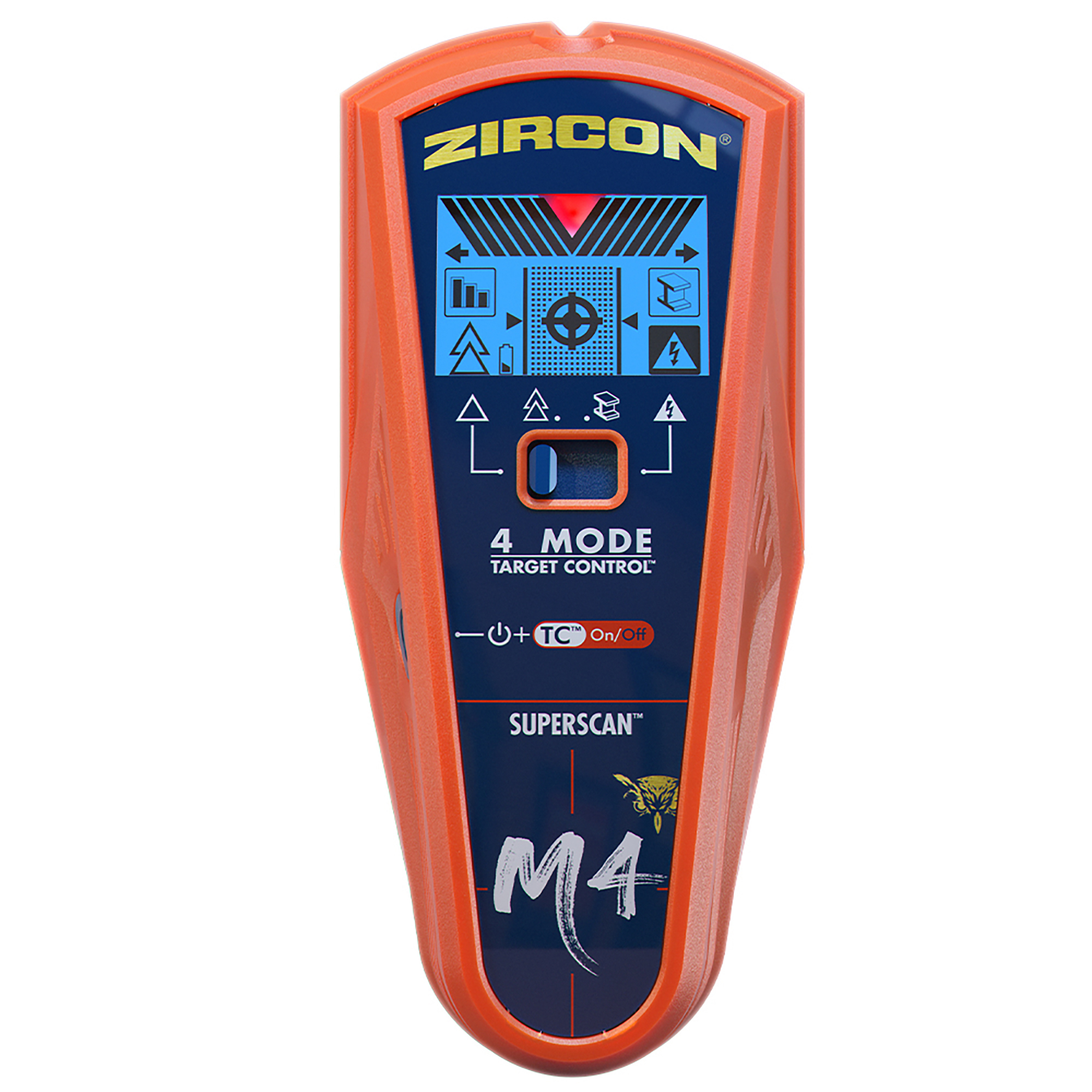 Zircon Super Scan M4 Advanced Wall Scanner Stud Finder — TC Technology, 5 Modes, Model# 73794